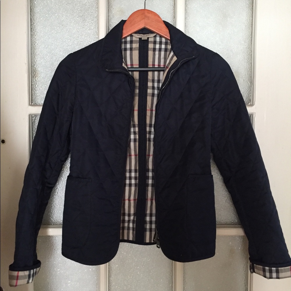 Burberry quilted jacket